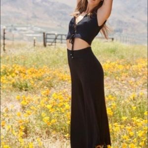 Free people It’s a set up set BLACK